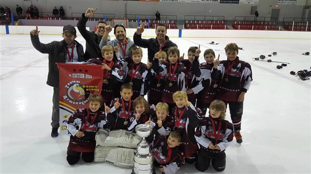 Le Garaga Novice A2 est champion du tournoi de Saint-Césaire