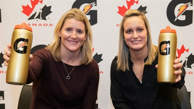 Marie-Philip Poulin devient l'un des visages de Gatorade