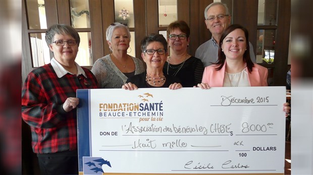 Don de 8 000 $ à l'hôpital de Saint-Georges pour l'achat de deux lève-patients
