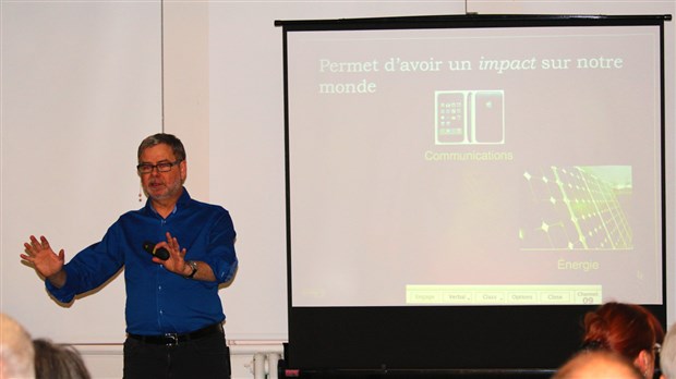 « Le coup de foudre c’est chimique » — Normand Voyer 