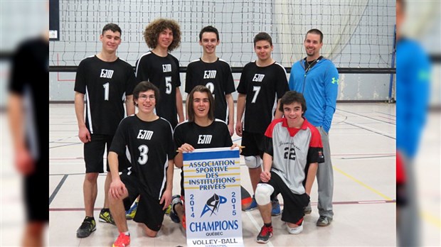 L’École Jésus-Marie remporte le championnat des institutions privées en volleyball juvénile masculin
