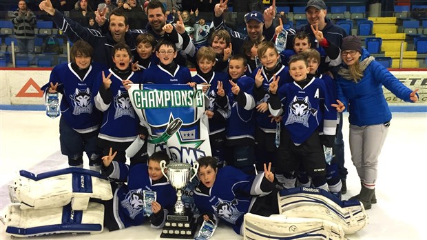 Chaudière-Ouest se démarque au 41e Tournoi de hockey provincial Atome à Beauceville