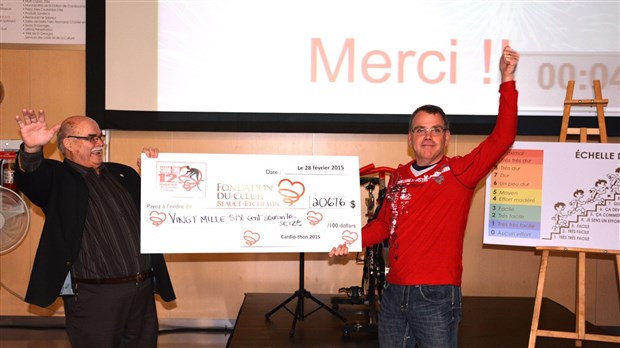 La Fondation du cœur amasse 20 676 $ dans le cadre de son premier Cardio-thon 
