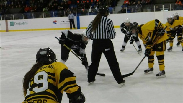 La médaille de bronze échappe à l'équipe féminine de hockey de Chaudière-Appalaches