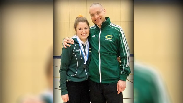 Alex Leclerc des Condors remporte la médaille d’argent en badminton 