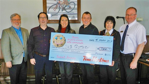 Le Club Rotary de Saint-Georges pourra continuer de distribuer des galettes aux élèves 