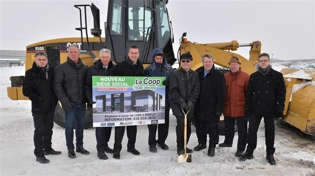 La COOP Unicoop débute officiellement les travaux de construction de son nouveau siège social