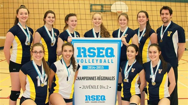 L'École secondaire Veilleux est champion en volleyball féminin