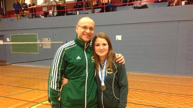Une médaille d'argent en Badminton au championnat provincial pour Alex Lerclerc 