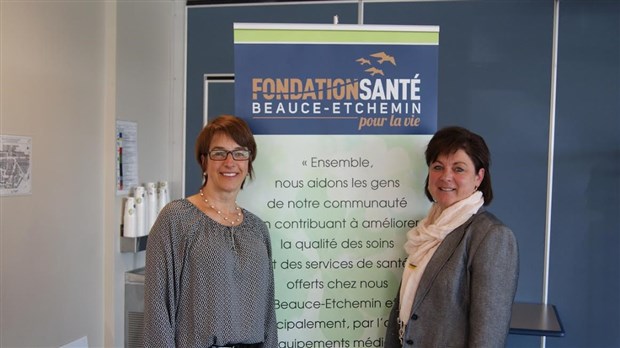 Élise Dion et Manon Veilleux sont les coprésidentes du 22e tournoi de golf de la Fondation Santé Beauce-Etchemin