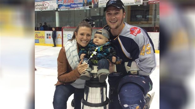 Une deuxième coupe dans la LNAH pour le hockeyeur joselois Guillaume Létourneau