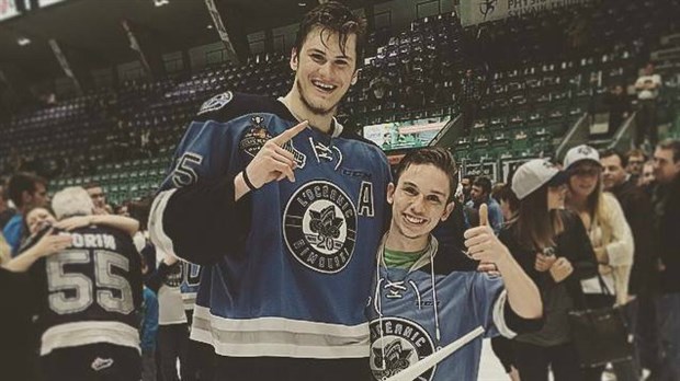 Samuel Morin remporte la coupe du président dans la LHJMQ avec Rimouski