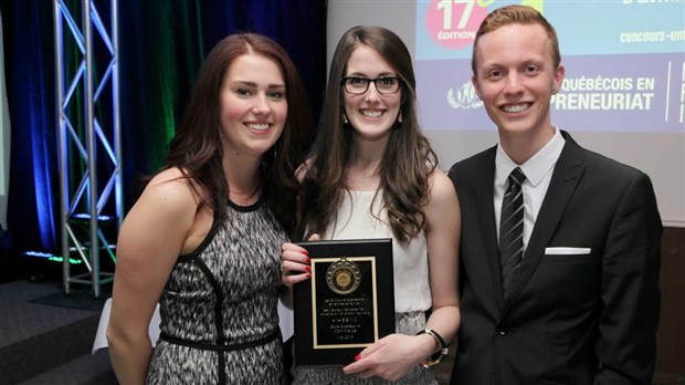 Le projet ANA éblouit les juges au 17e gala régional du Concours québécois en entrepreneuriat