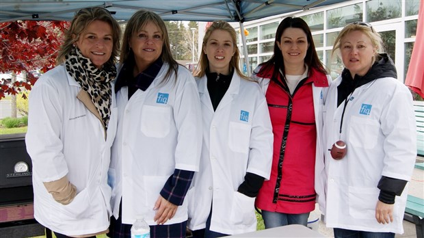 Mobilisation à l'hôpital de Saint-Georges pour les employés syndiqués de la SPSQ
