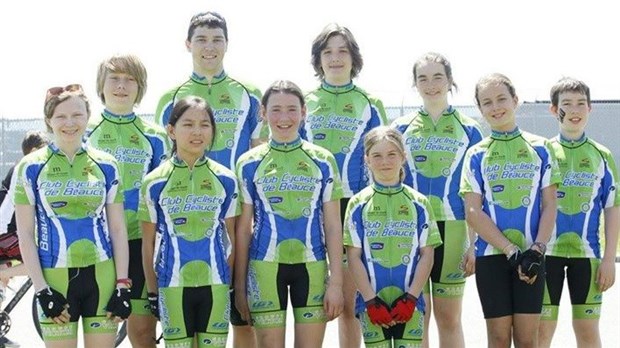 Première compétition provinciale de la saison pour les jeunes du Club cycliste de Beauce