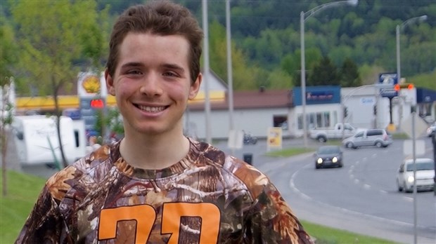 Une première participation au Tour de Beauce pour le cycliste David Drouin de Saint-Prosper