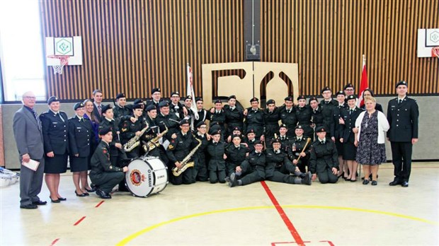 50 ans pour le corps de cadets de Saint-Zacharie