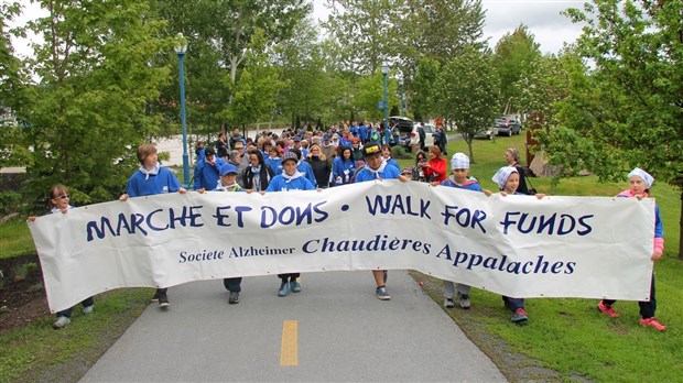 Une marche au profit des gens souffrant d’Alzheimer