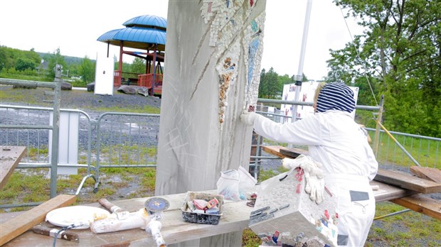 La sculpture « Sport en couleurs » de Tamina Saade ornera la promenade Redmond à Saint-Georges
