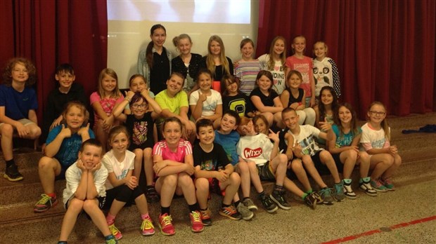 Les élèves de l’école l’Enfant-Jésus de Vallée-Jonction sont prêts pour le Méga party WIXX