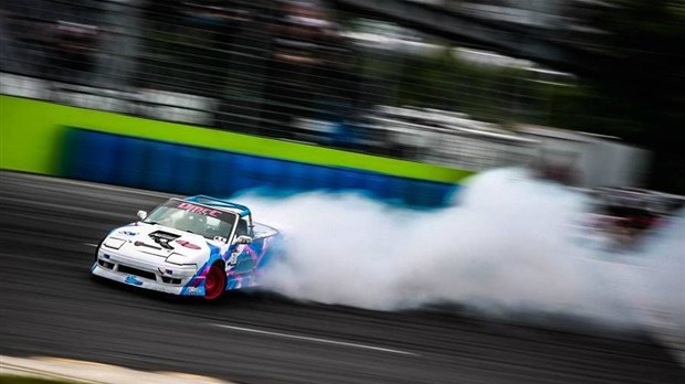La première visite du drift DMCC à l'Autodrome Chaudière est un succès