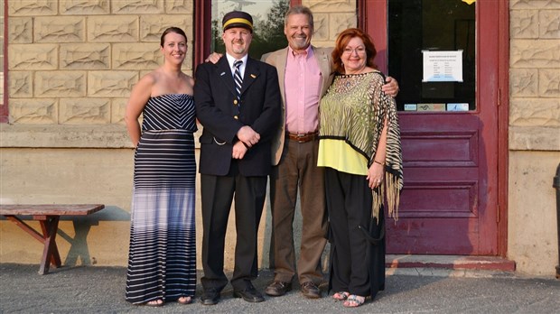 Le Musée ferroviaire de Beauce est de retour sur les rails à Vallée-Jonction pour la saison 2015