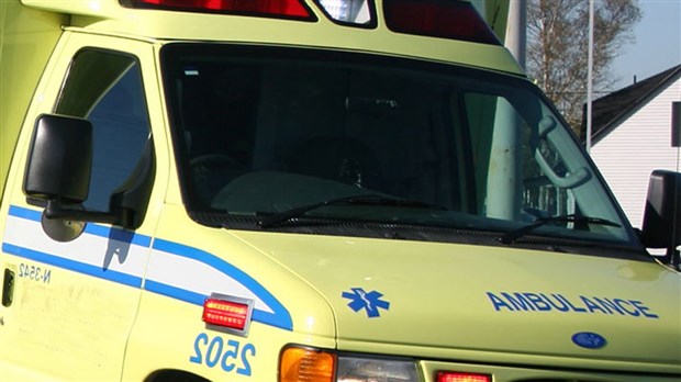 Un accident fait deux blessés au coin du boulevard Lacroix et de la 118e rue à Saint-Georgess