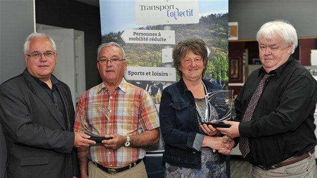 EN BREF | Transport collectif de Beauce souligne le bénévolat de deux de ses membres