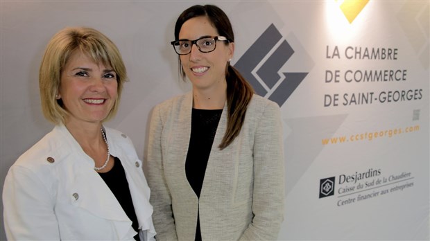 Catherine Veilleux devient la présidente de la Chambre de commerce de Saint-Georges