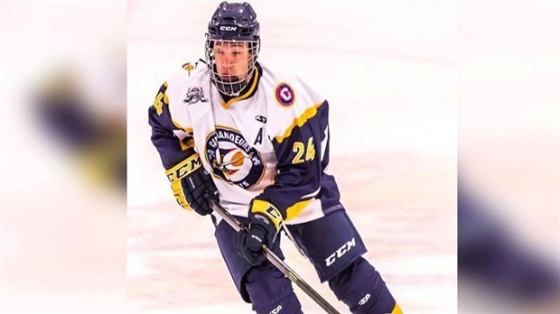 Anthony Poulin sera de retour avec les Commandeurs de Lévis