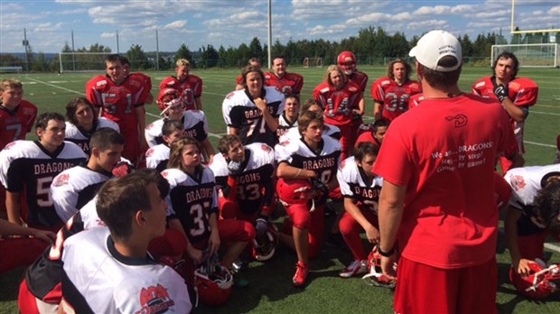 Les Dragons cadets de la Polyvalente de Saint-Georges amorcent leur saison le 4 septembre