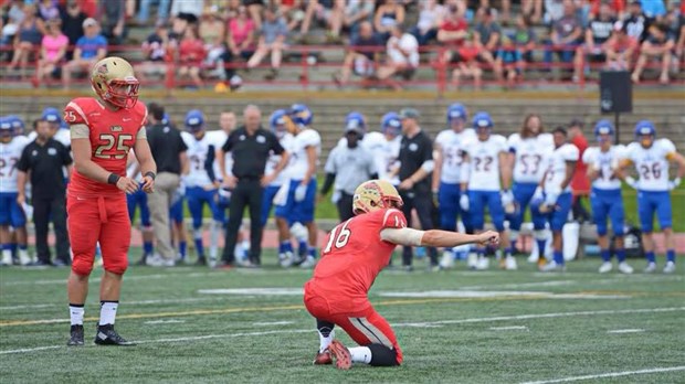 Le footballeur Dominic Lévesque se dit prêt à chausser de gros souliers avec le Rouge et Or de l'Université Laval