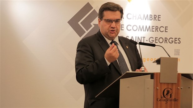 Denis Coderre de passage à Saint-Georges pour parler de solidarité municipale