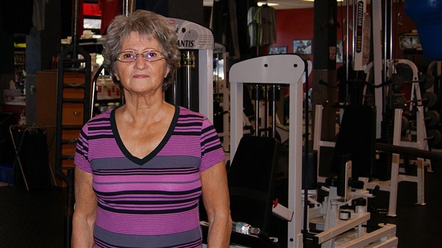 Carmelle Fortier repousse les limites de l'âge avec l'entraînement