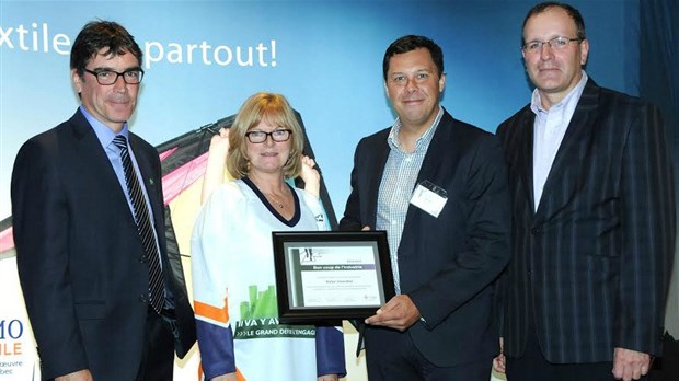 Victor Innovatex remporte un prix lors du colloque annuel CSMO Textile