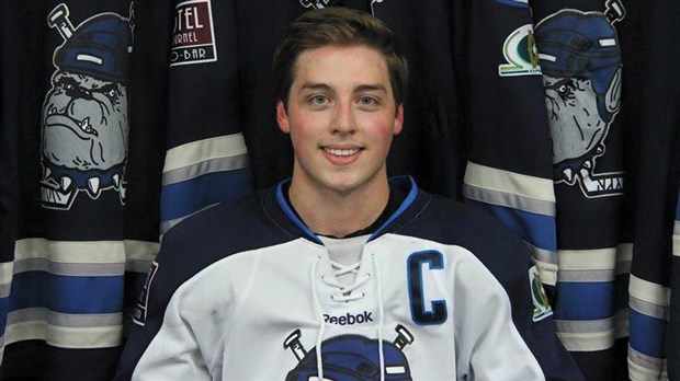 Louis Vachon sera le capitaine des Bulldogs de Beauce-Centre