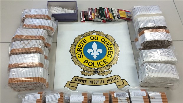 Un homme arrêté avec plus de 3 000 cigarettes de contrebande sur lui