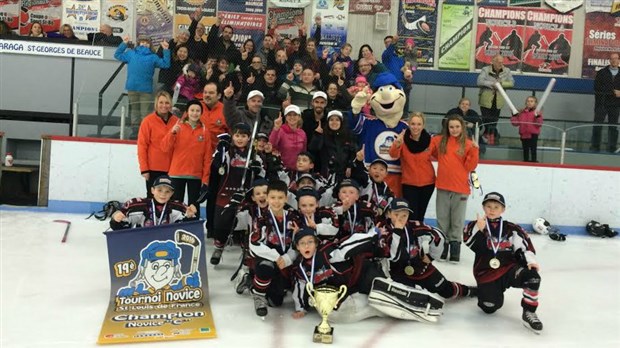 Le Garaga de Saint-Georges Novice C1 remporte le tournoi de Saint-Louis-de-France