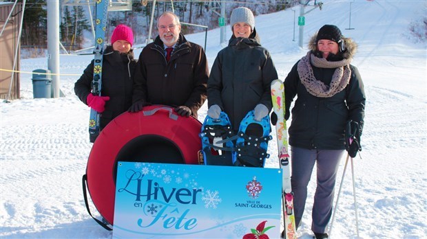 Début pour les festivités d'Hiver en Fête 2016 à Saint-Georges
