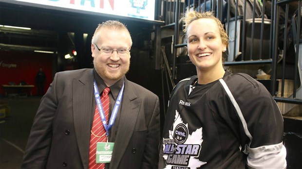 Marie-Philip Poulin se démarque au match des étoiles LCHF
