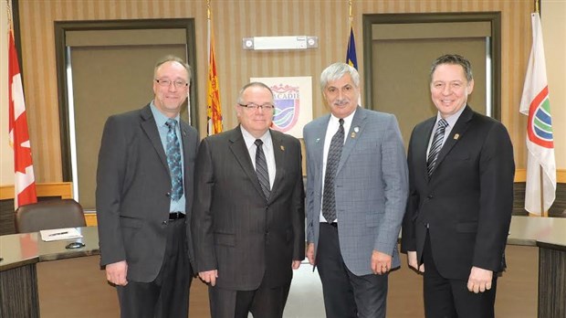 Beauceville signe une entente de jumelage avec Tracadie