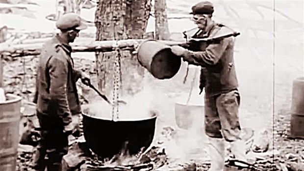 Normand DeLessard présente le Temps des sucres en 1925