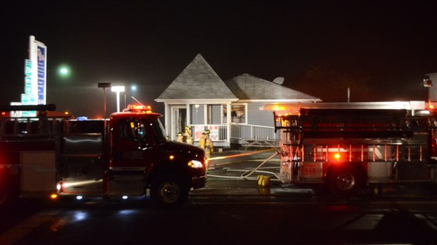 Incendie au restaurant Casa Kosta à Saint-Martin