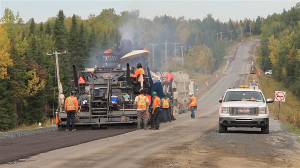 Travaux d’asphaltage sur la route 173 : une voie seulement les fins de semaine également