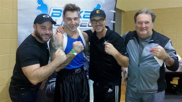 Hubert Poulin en finale des Gants dorés