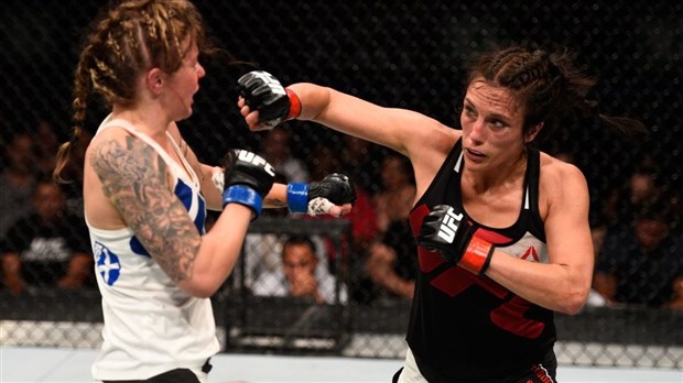 Valérie Létourneau remontera dans l'octogone face à Poliana Botelho lors de l'UFC 206