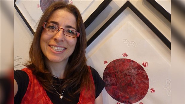 L'artiste Emmanuelle Breton s'illustre à l'échelle provinciale