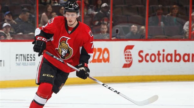 Thomas Chabot a goûté à la LNH pour la première fois