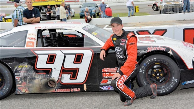 Raphaël Lessard se rapproche du titre de champion 2016 en Cars Super Late Model