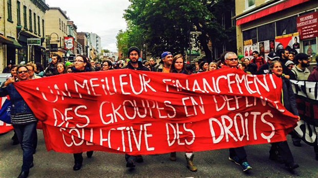 Les groupes communautaires manifesteront les 8 et 9 novembre
